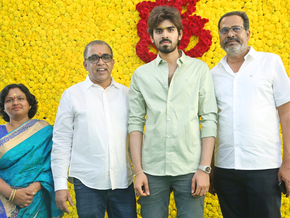 Mass Maharaja Ravi Teja Brother Son Movie Opening Photos - Sakshi5