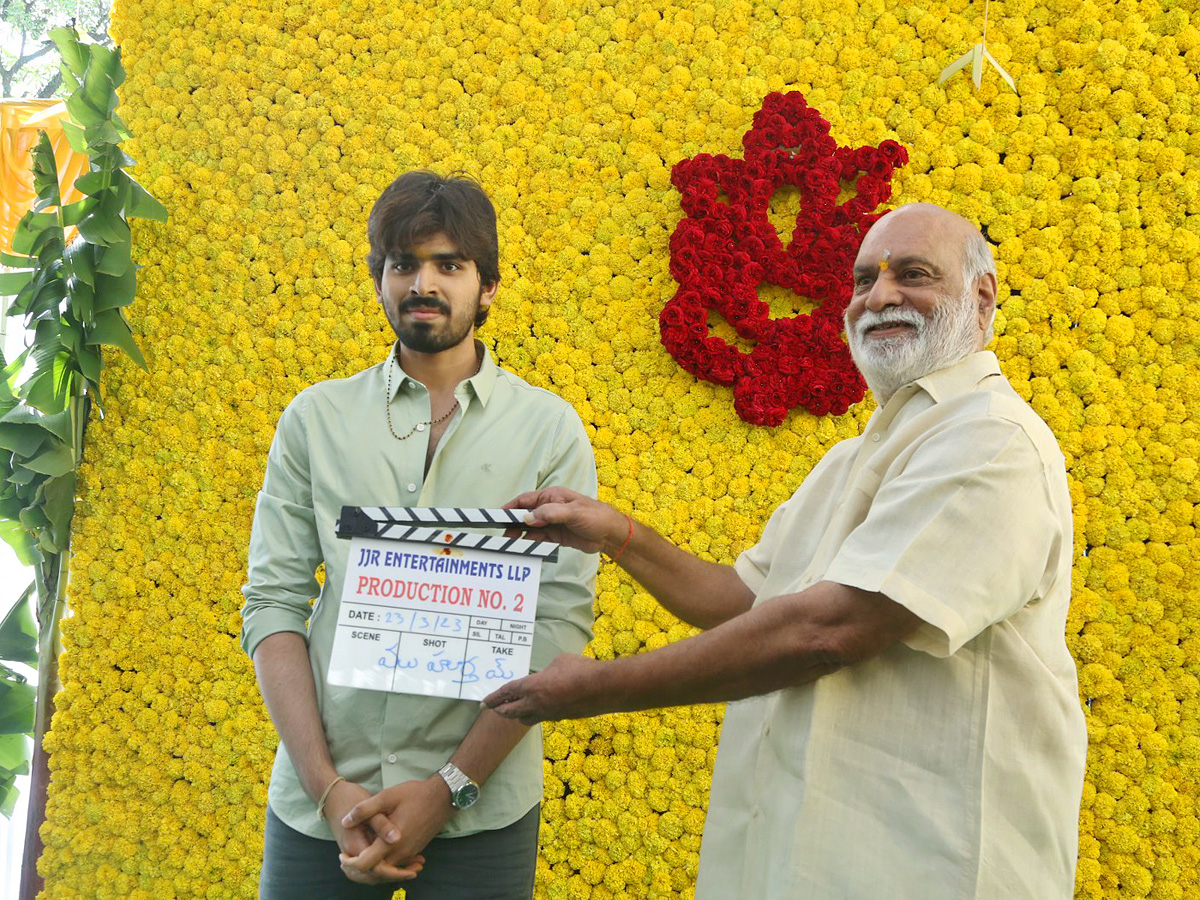 Mass Maharaja Ravi Teja Brother Son Movie Opening Photos - Sakshi9