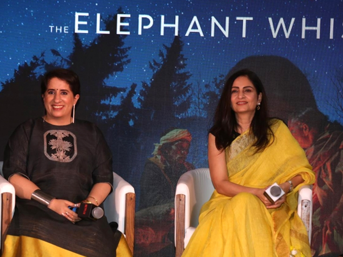 Oscar Winning Film The Elephant Whisperers Press Meet Photos - Sakshi3