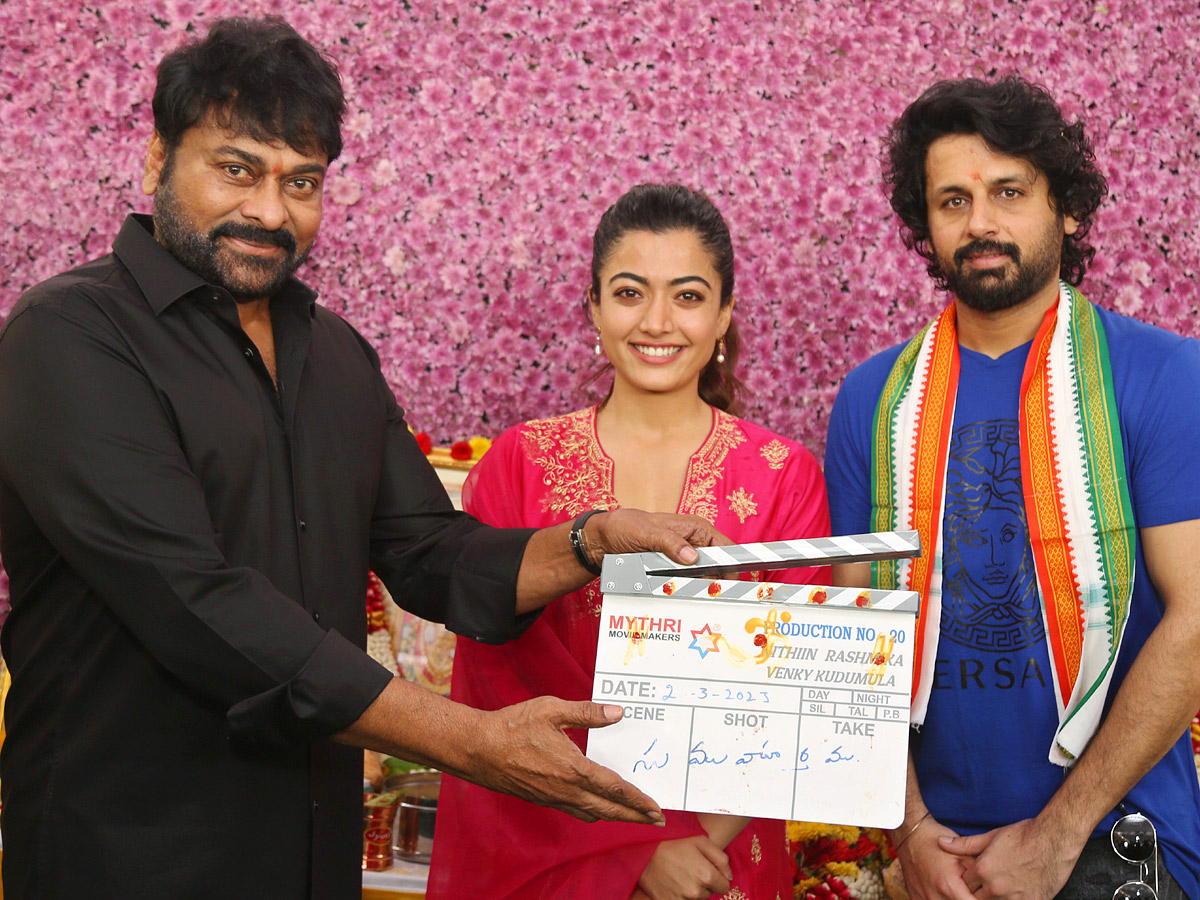 Megastar Chiranjeevi launched VNR trio Movie Photos - Sakshi5