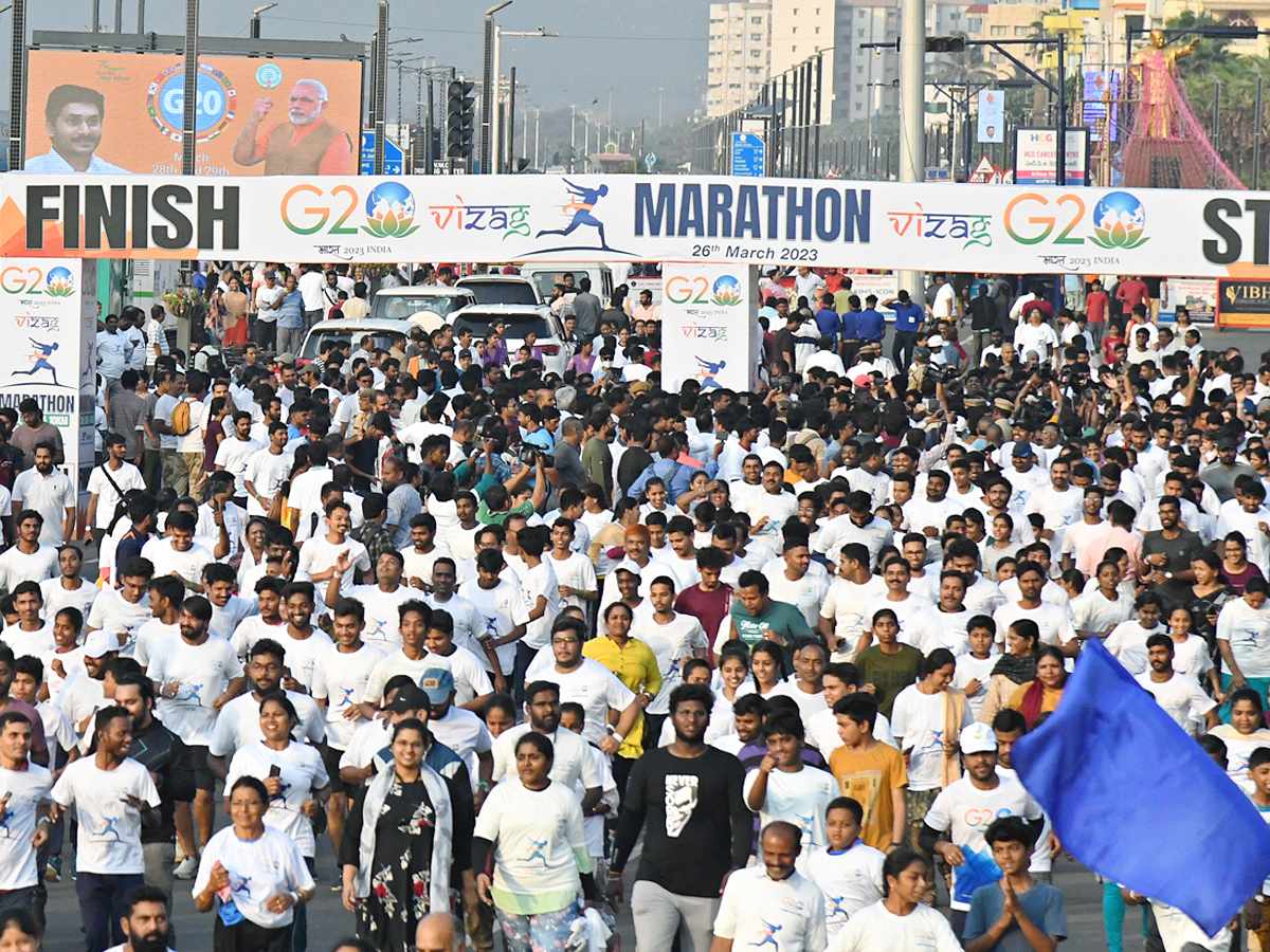 G-20 Marathon at RK Beach Visakhapatnam Photos - Sakshi12