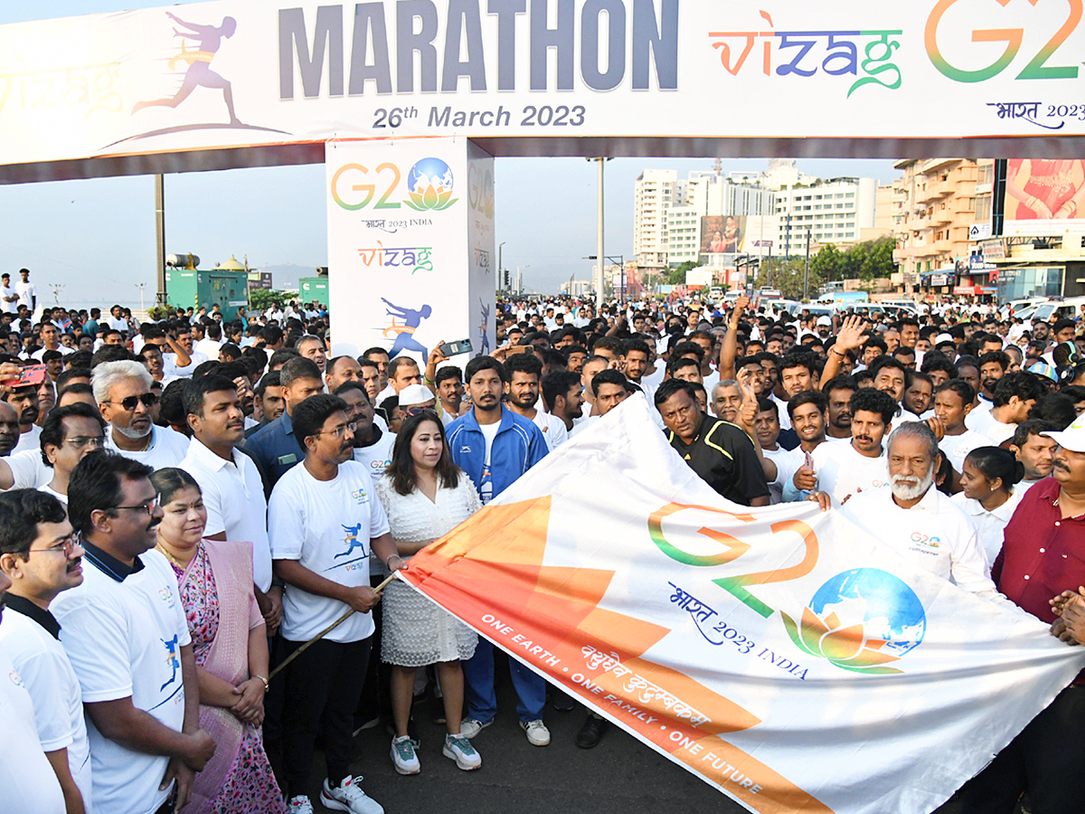 G-20 Marathon at RK Beach Visakhapatnam Photos - Sakshi13