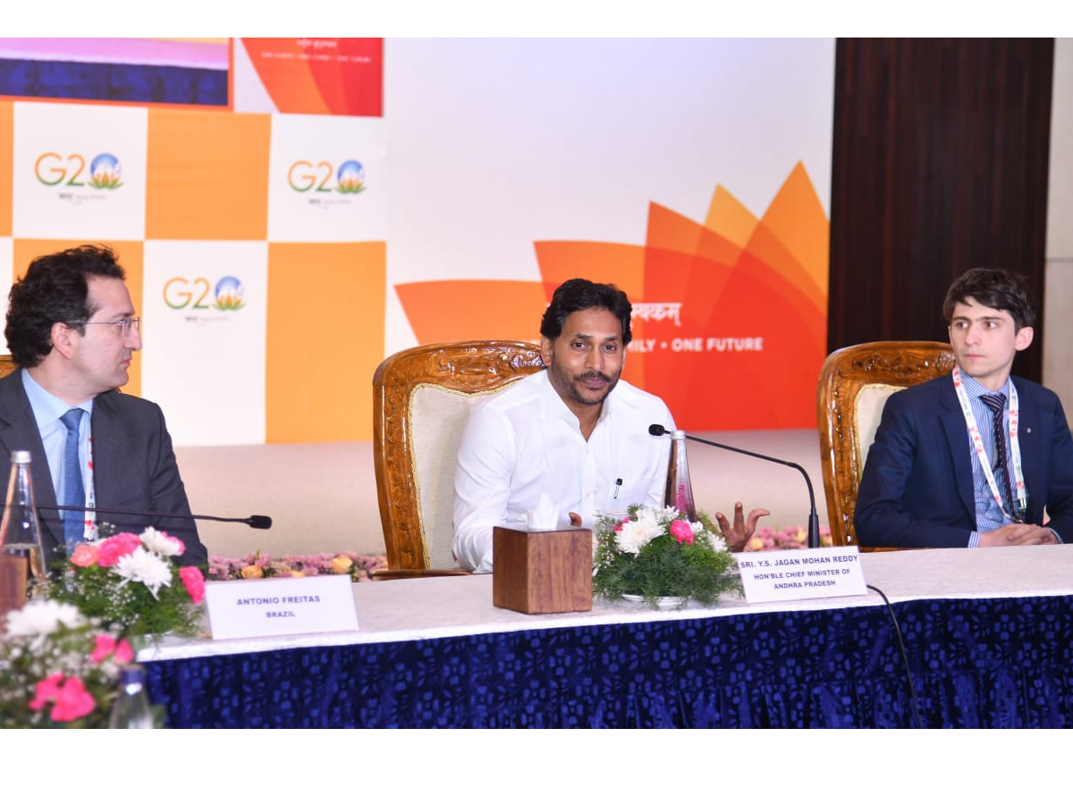 CM Jagan in G 20 Summit 2023 at Visakhapatnam Photos - Sakshi13