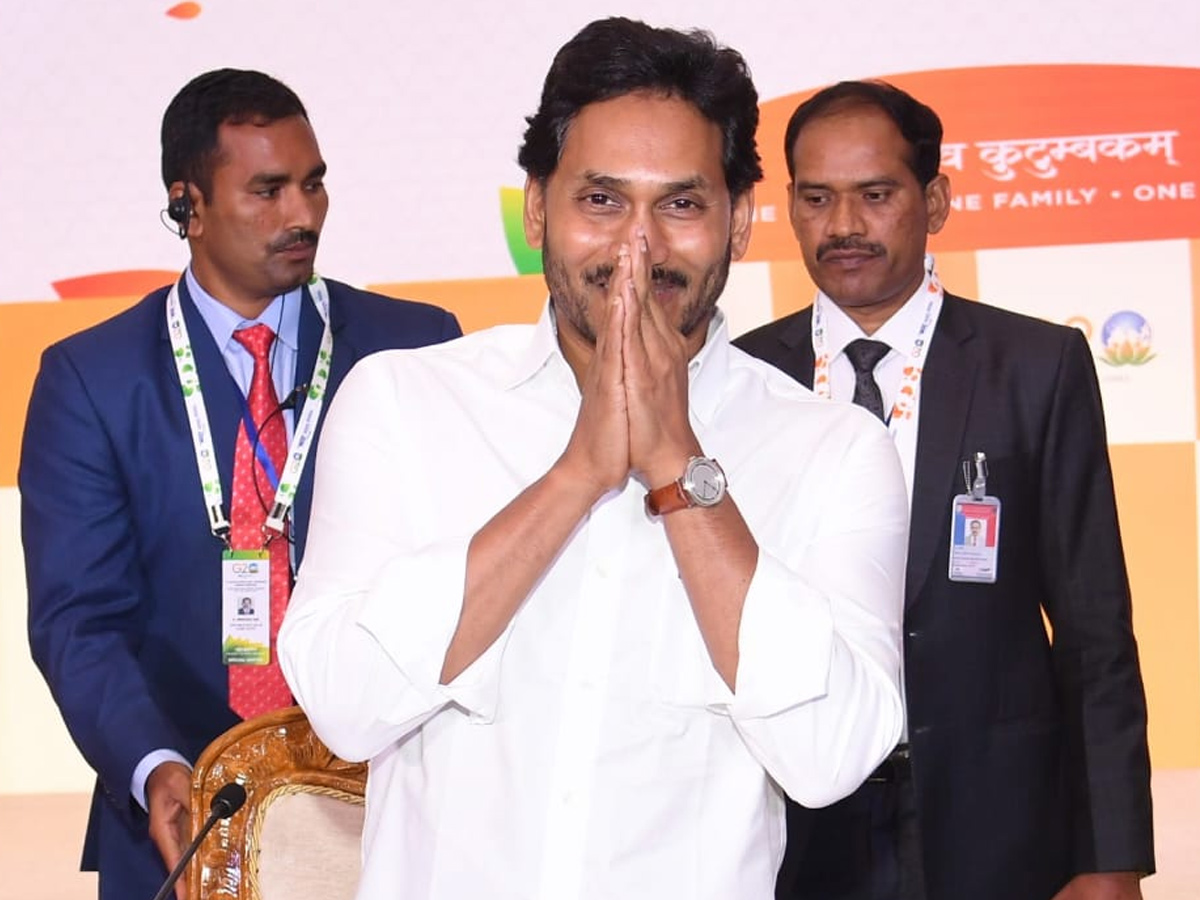 CM Jagan in G 20 Summit 2023 at Visakhapatnam Photos - Sakshi16