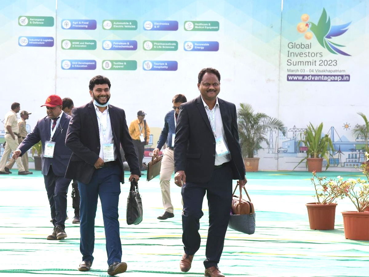 CM YS Jagan inaugurates Andhra Pradesh Global Investors Summit 2023 - Sakshi44