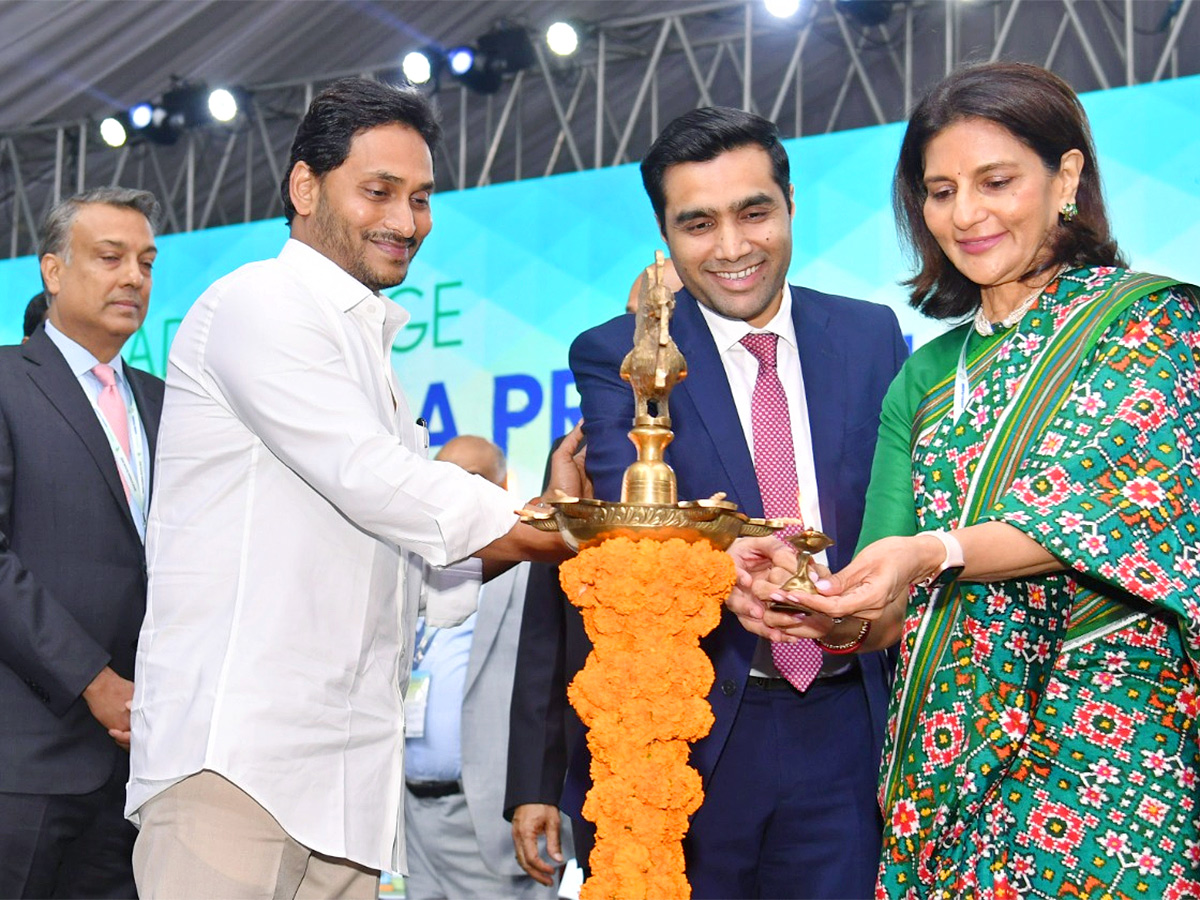 CM YS Jagan inaugurates Andhra Pradesh Global Investors Summit 2023 - Sakshi7