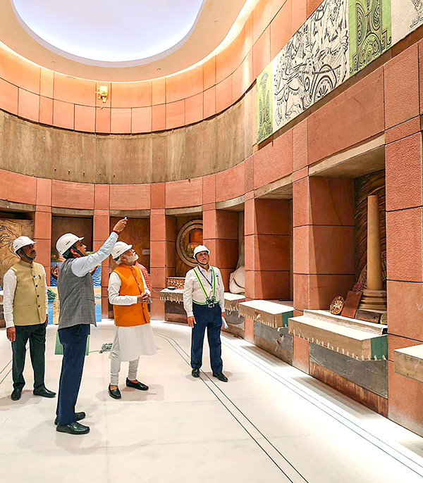 PM Modi visits new Parliament building Photos - Sakshi16