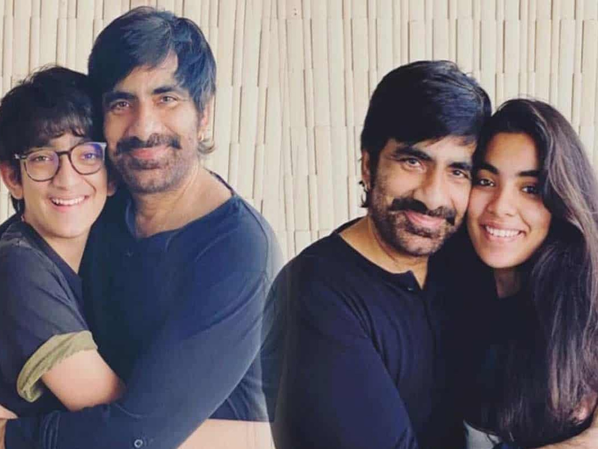 Mass Maharaja Ravi Teja Family Photos  - Sakshi2