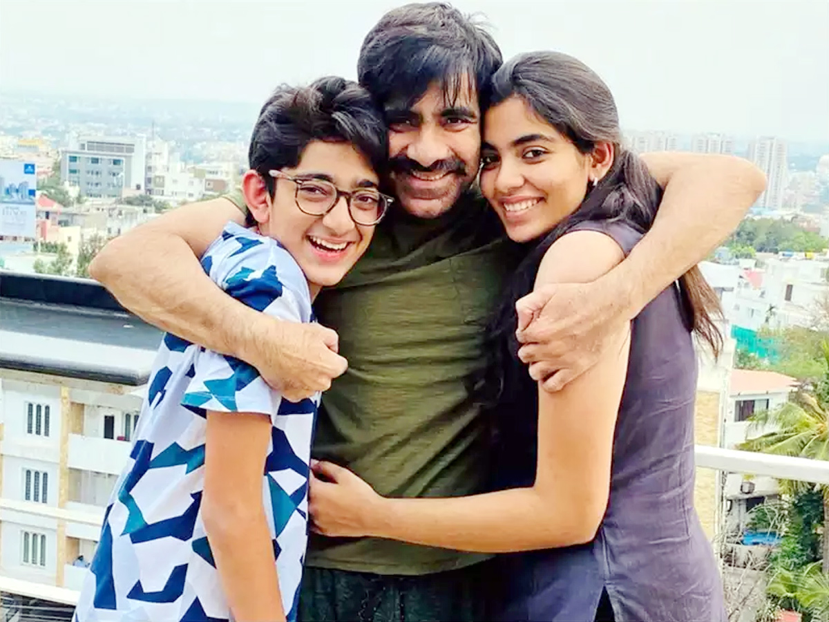 Mass Maharaja Ravi Teja Family Photos  - Sakshi1