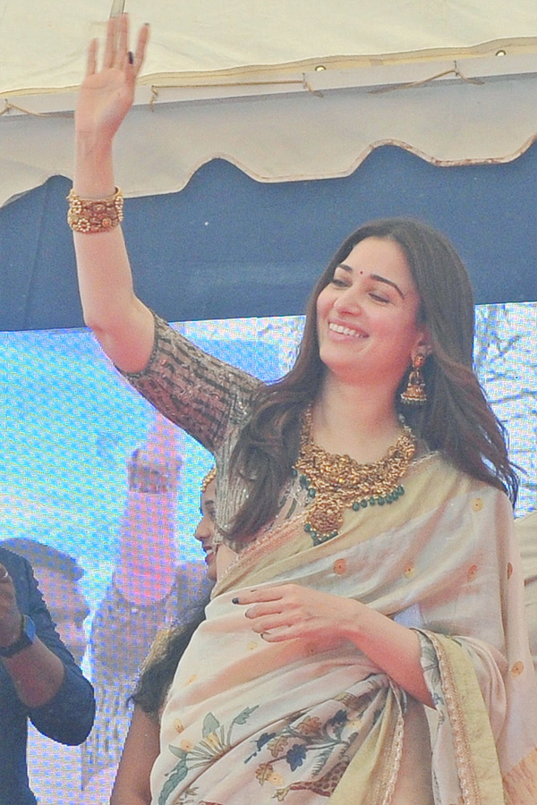 Actress Tamanna Visuals At Vizianagaram Photos - Sakshi12