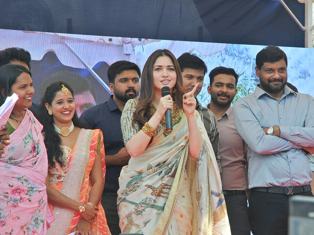 Actress Tamanna Visuals At Vizianagaram Photos - Sakshi5