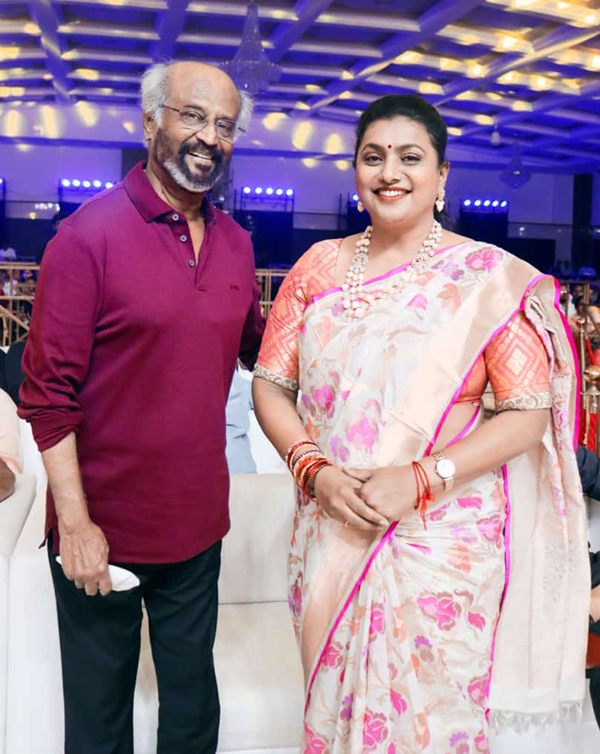 Meena 40 Event Rajinikanth Boney Kapoor Other Celebrities Pics - Sakshi5