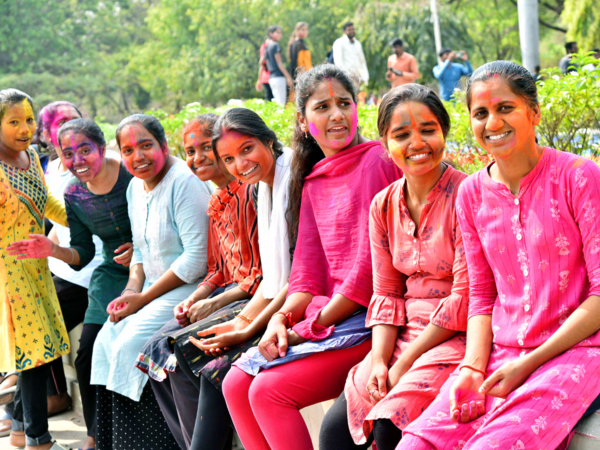 Holi Celebration in Hyderabad Photos - Sakshi12