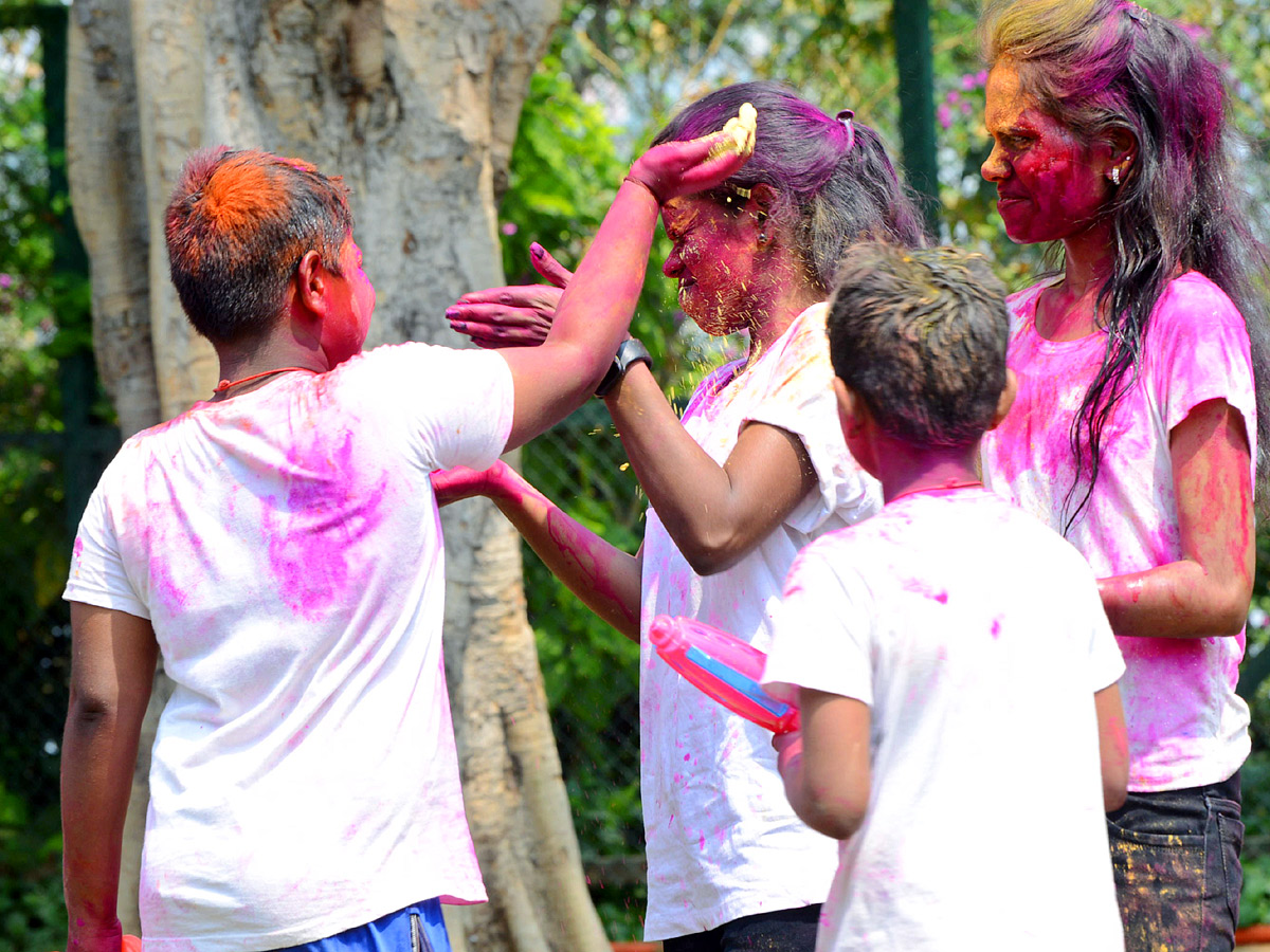 Holi Celebration in Hyderabad Photos - Sakshi22