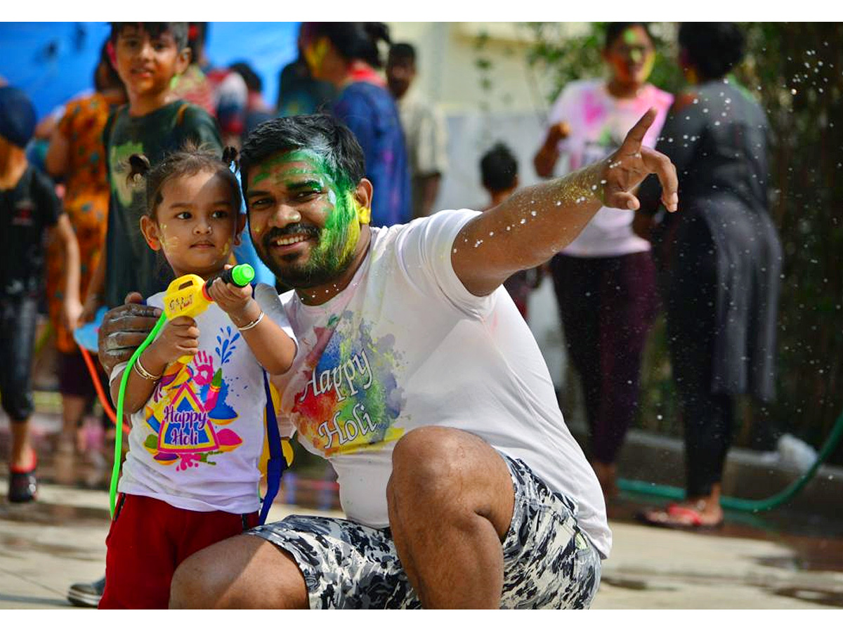 Holi Celebration in Hyderabad Photos - Sakshi4