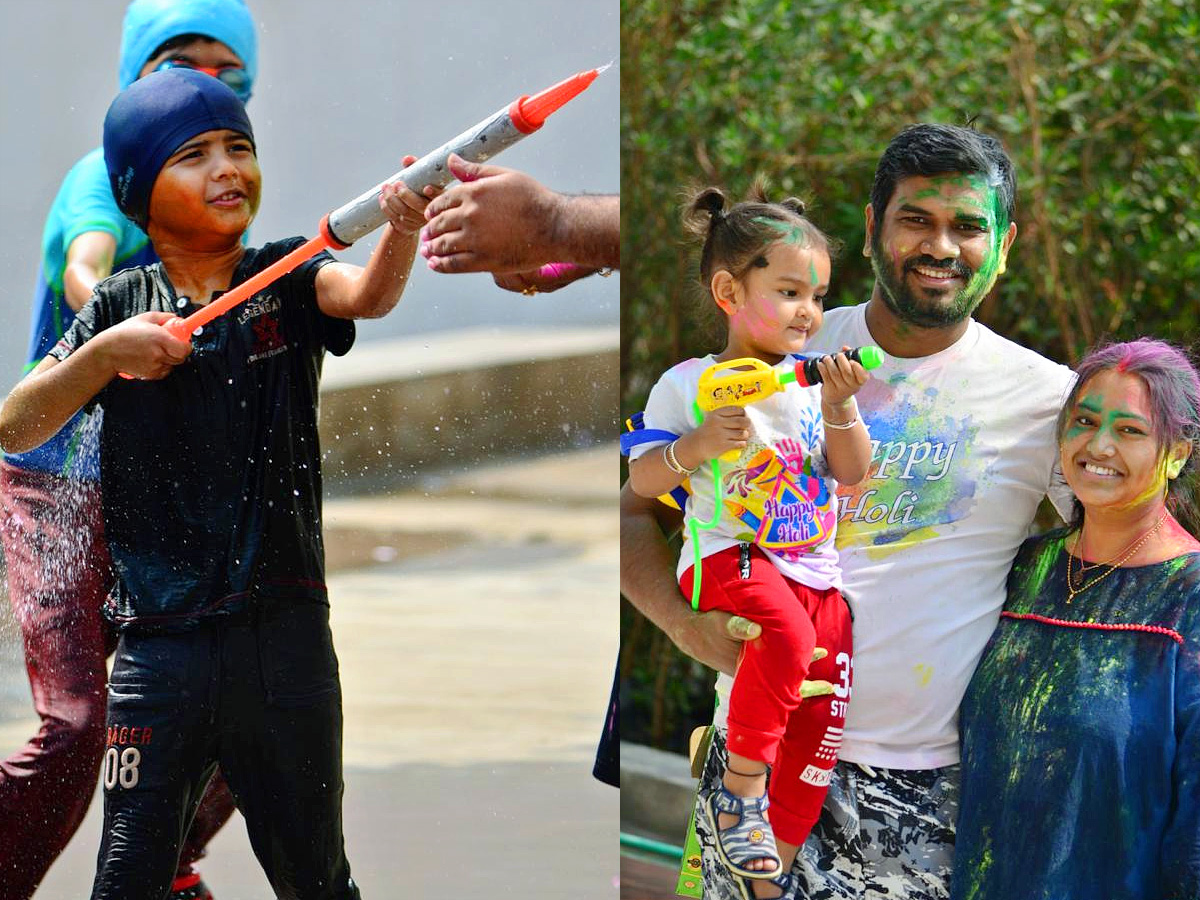 Holi Celebration in Hyderabad Photos - Sakshi5