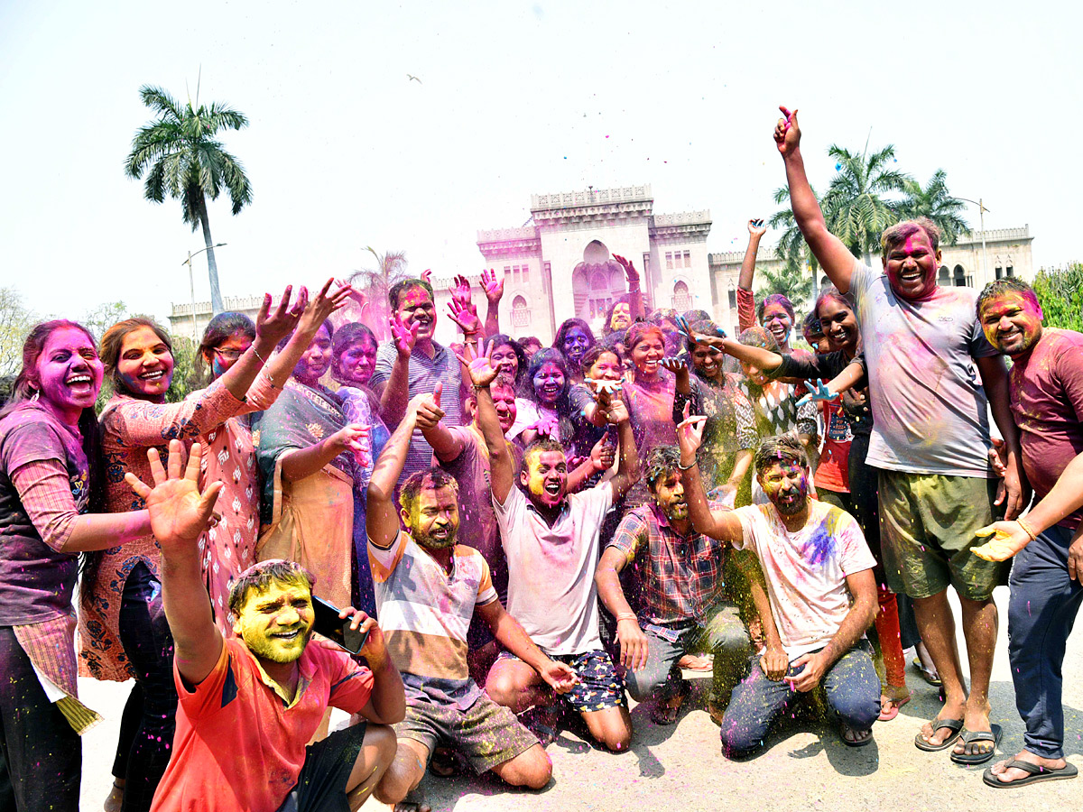 Holi Celebration in Hyderabad Photos - Sakshi9