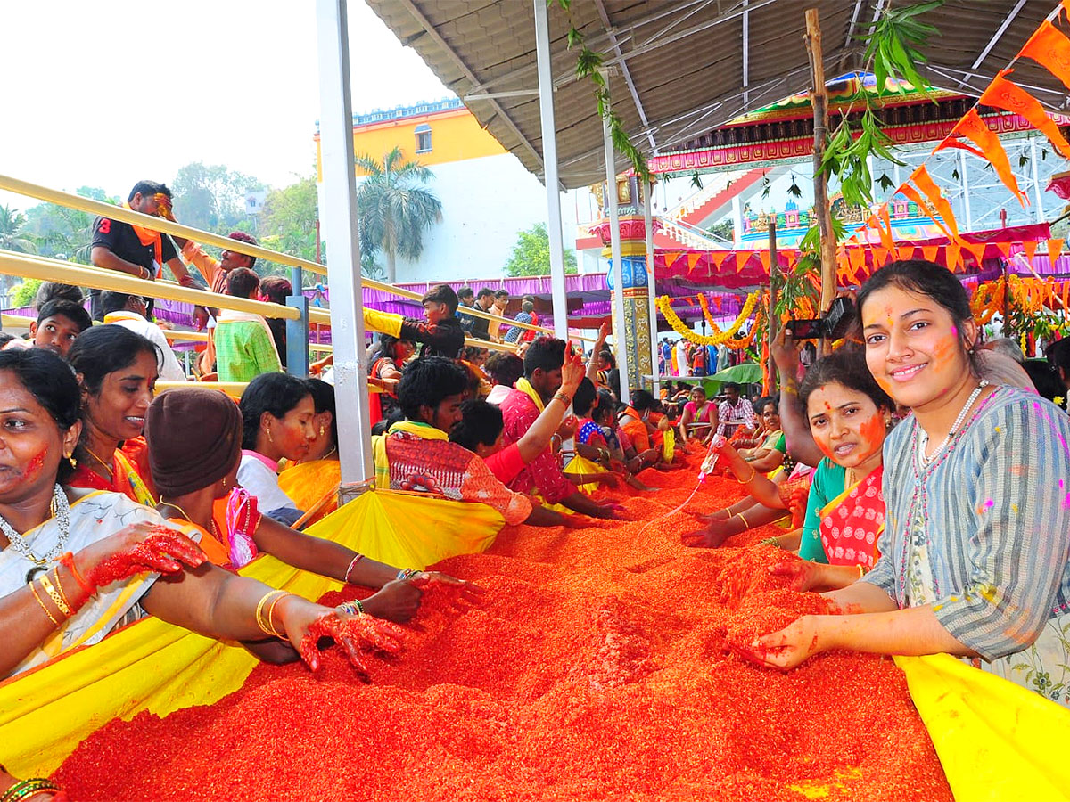 Vasanthotsavam at Bhadradri temple Photos - Sakshi2