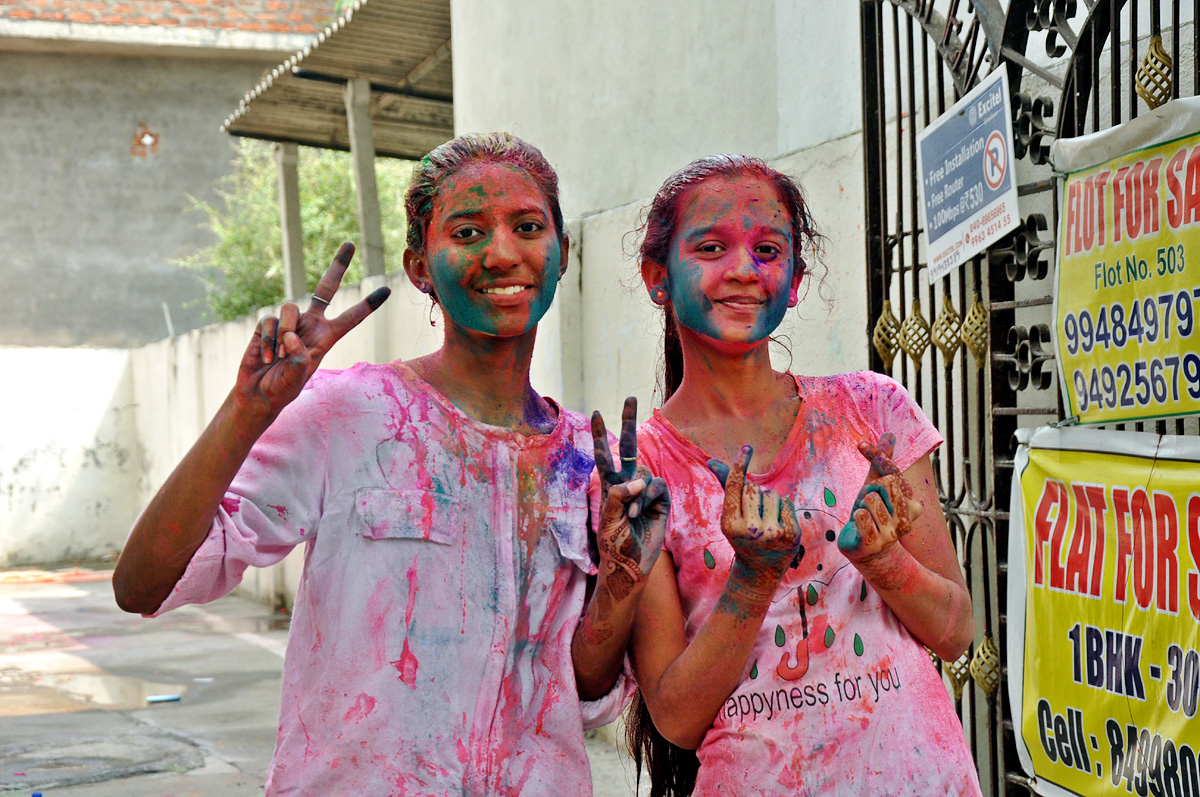 Happy Holi celebrations Nalgonda - Sakshi24