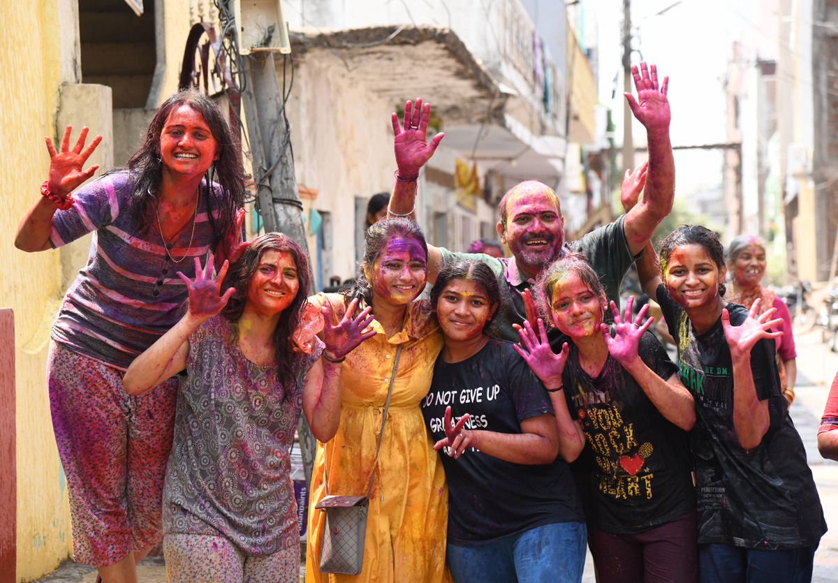 Happy Holi celebrations Nalgonda - Sakshi3