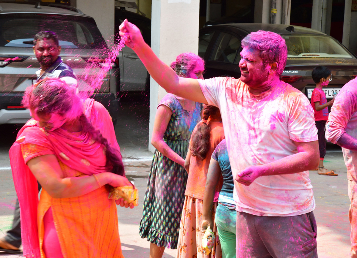 Happy Holi celebrations Nalgonda - Sakshi12