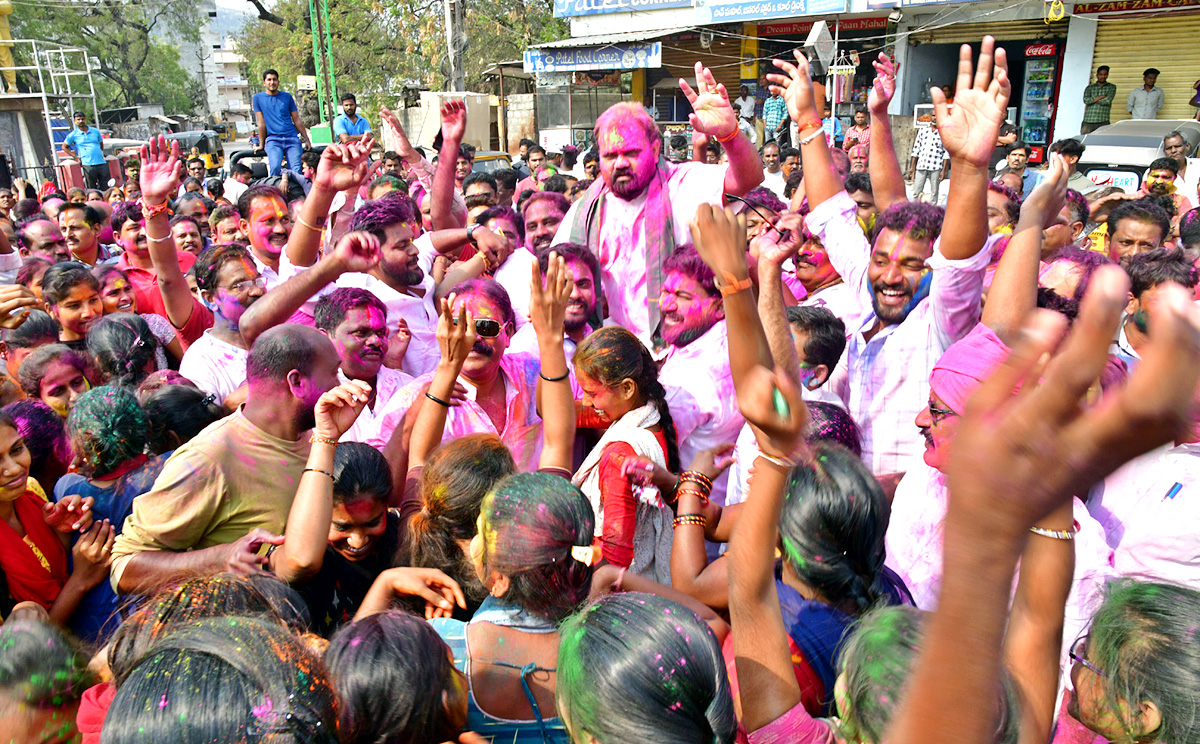 Happy Holi celebrations Nalgonda - Sakshi16