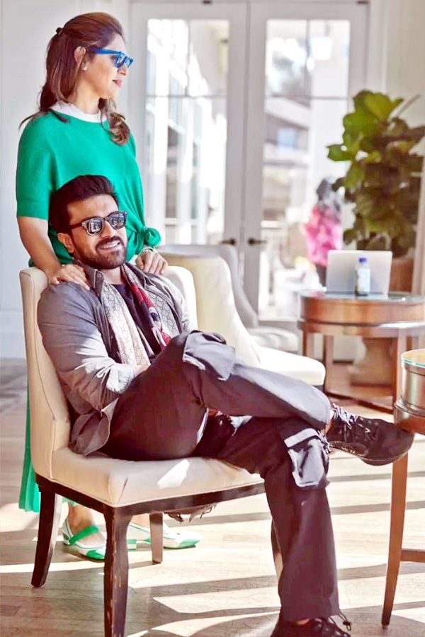 Global Star Ram Charan Cute Moments With Upasana in USA - Sakshi3