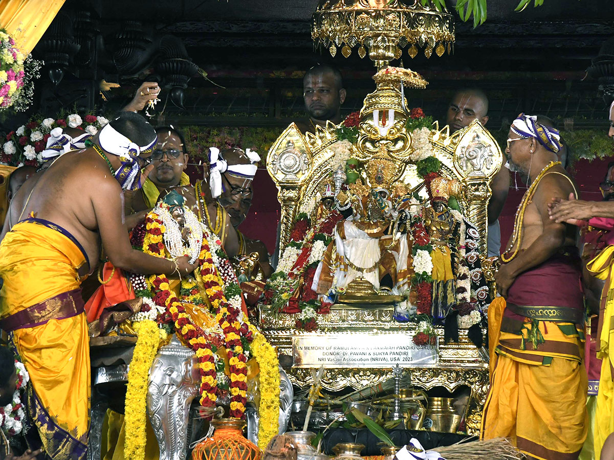 Grand Celebration of Lord Rama Pattabhishekam held at Bhadradri - Sakshi17