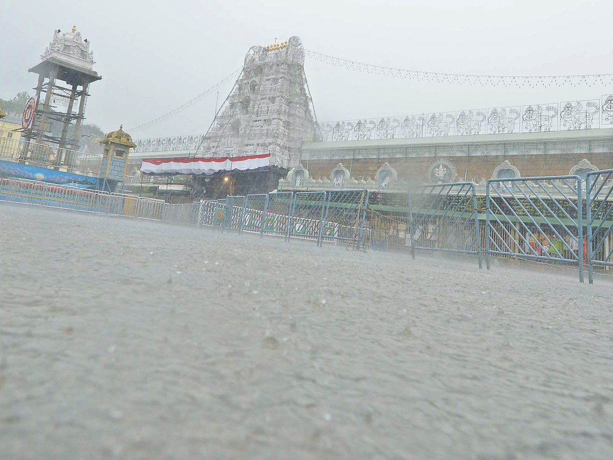 HEAVY RAIN IN TIRUMALA Photos - Sakshi11