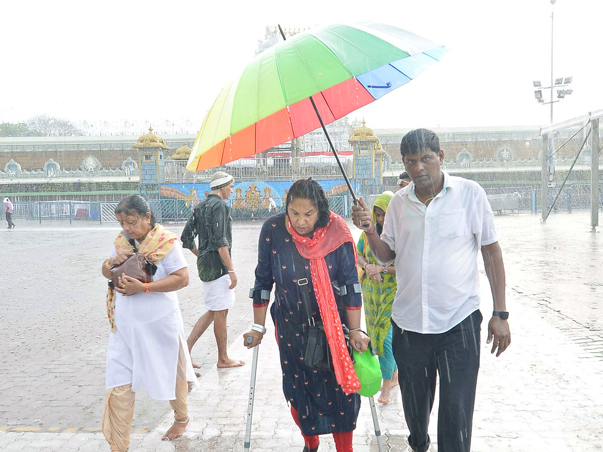 HEAVY RAIN IN TIRUMALA Photos - Sakshi3