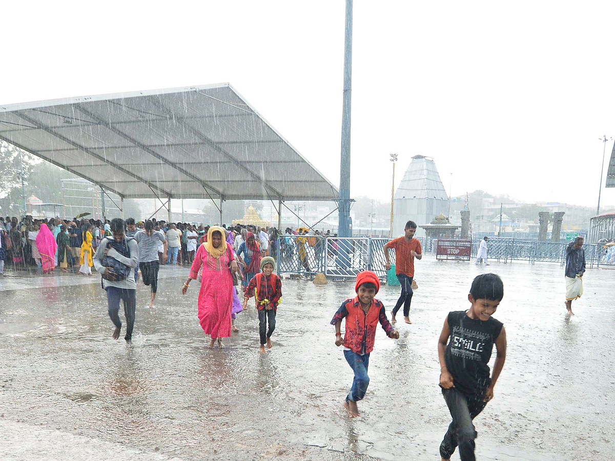 HEAVY RAIN IN TIRUMALA Photos - Sakshi5