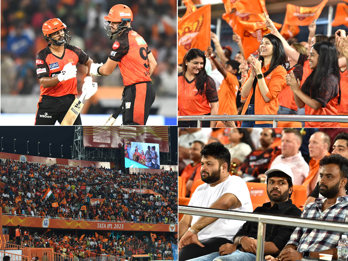 Sunrisers Hyderabad and Punjab Kings IPL 2023 Cricket Match Photos - Sakshi1