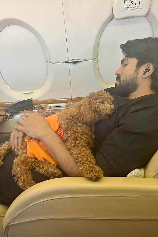 Ram Charan Moments With His Pet Dog Photos - Sakshi9