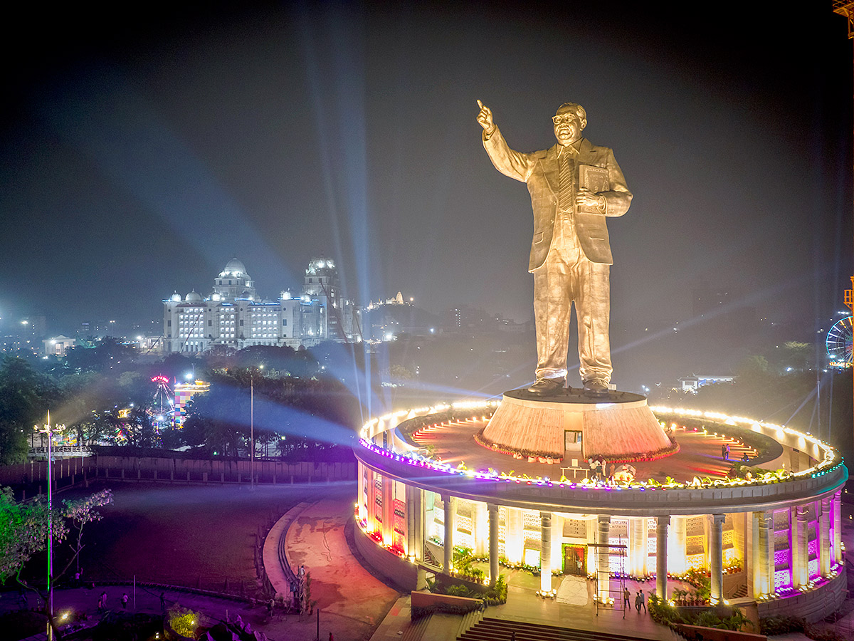 125 Feet Dr BR Ambedkar Statue In Hyderabad Pics - Sakshi1