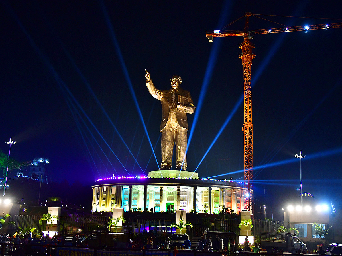 125 Feet Dr BR Ambedkar Statue In Hyderabad Pics - Sakshi12