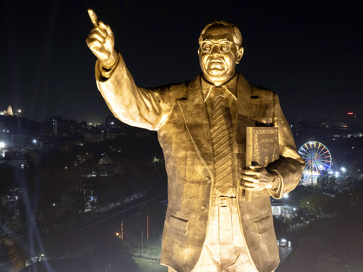 125 Feet Dr BR Ambedkar Statue In Hyderabad Pics - Sakshi14