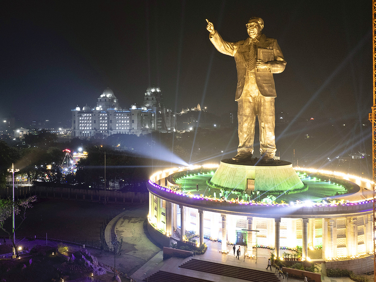 125 Feet Dr BR Ambedkar Statue In Hyderabad Pics - Sakshi15