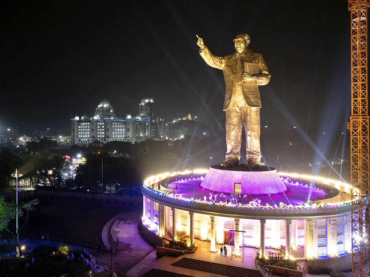 125 Feet Dr BR Ambedkar Statue In Hyderabad Pics - Sakshi16