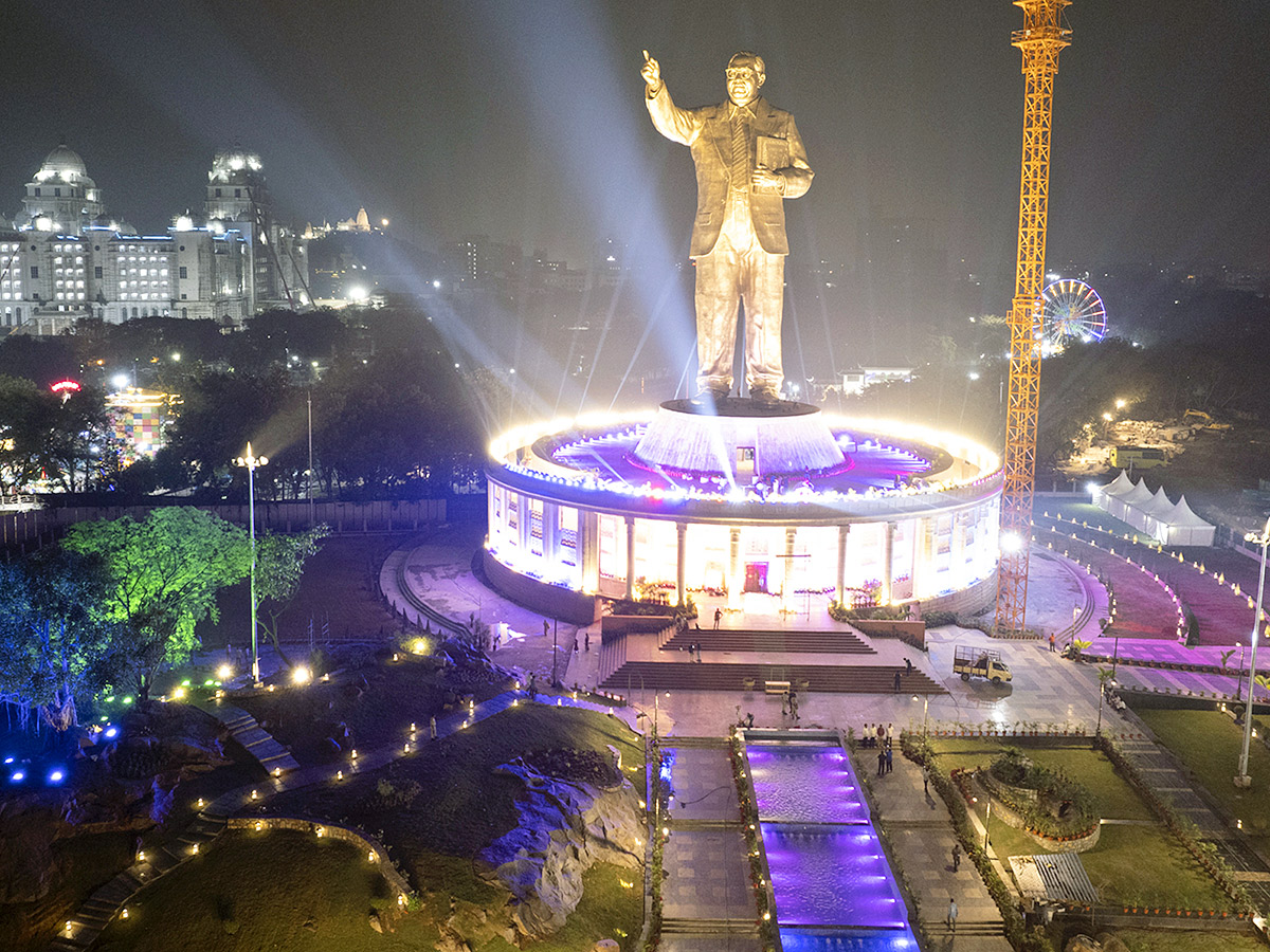 125 Feet Dr BR Ambedkar Statue In Hyderabad Pics - Sakshi25