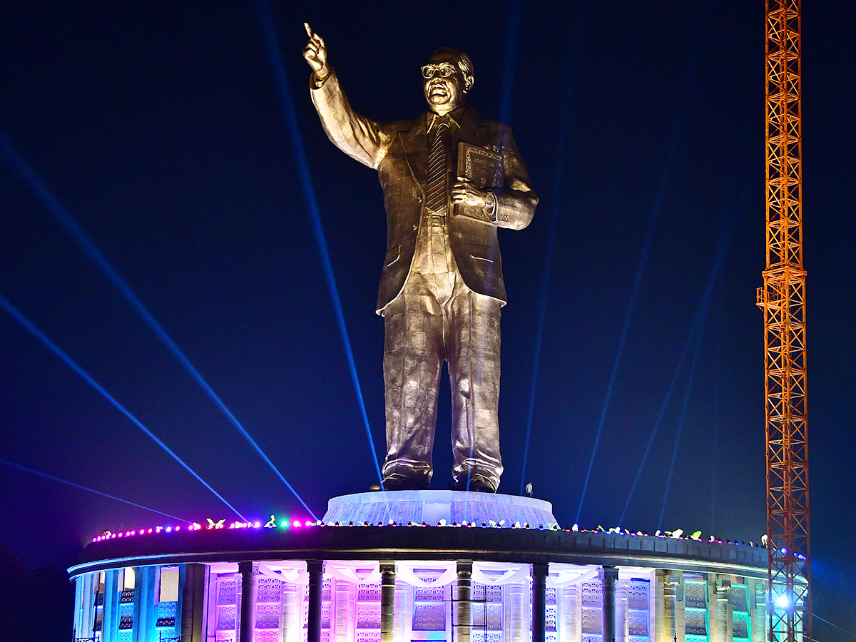 125 Feet Dr BR Ambedkar Statue In Hyderabad Pics - Sakshi27