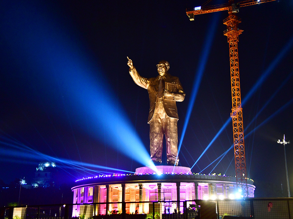 125 Feet Dr BR Ambedkar Statue In Hyderabad Pics - Sakshi28