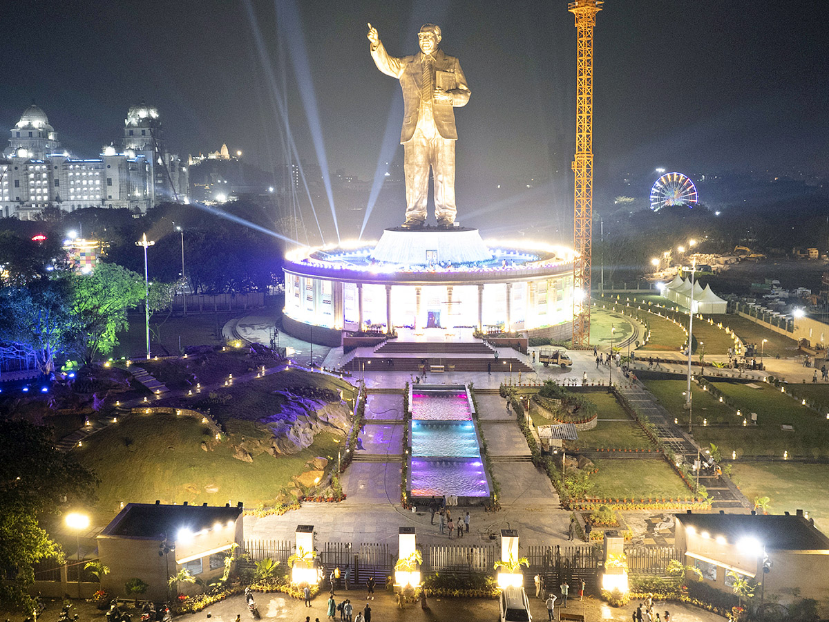 125 Feet Dr BR Ambedkar Statue In Hyderabad Pics - Sakshi3