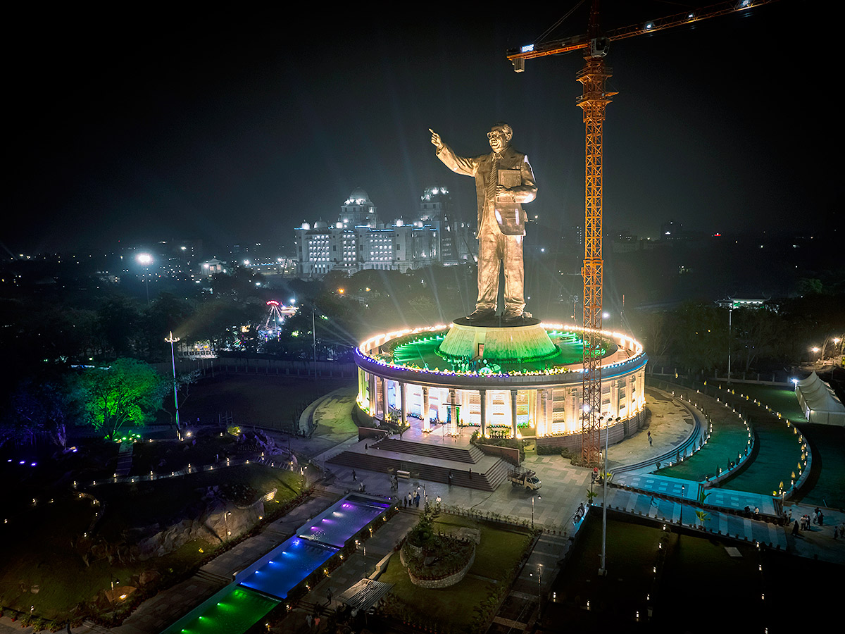 125 Feet Dr BR Ambedkar Statue In Hyderabad Pics - Sakshi33