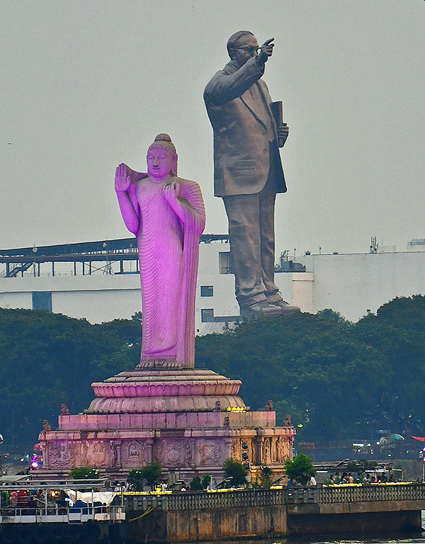 125 Feet Dr BR Ambedkar Statue In Hyderabad Pics - Sakshi35