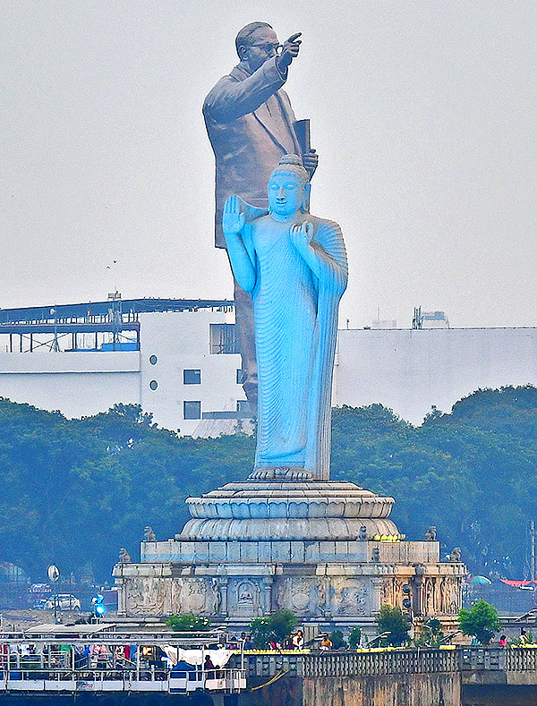 125 Feet Dr BR Ambedkar Statue In Hyderabad Pics - Sakshi36