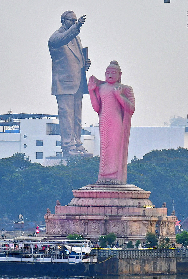 125 Feet Dr BR Ambedkar Statue In Hyderabad Pics - Sakshi37