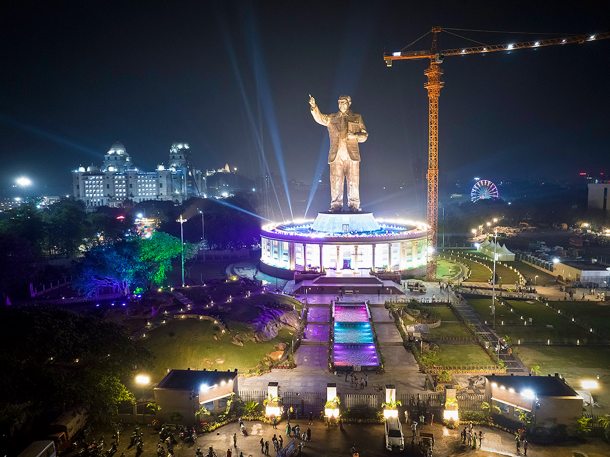 125 Feet Dr BR Ambedkar Statue In Hyderabad Pics - Sakshi5