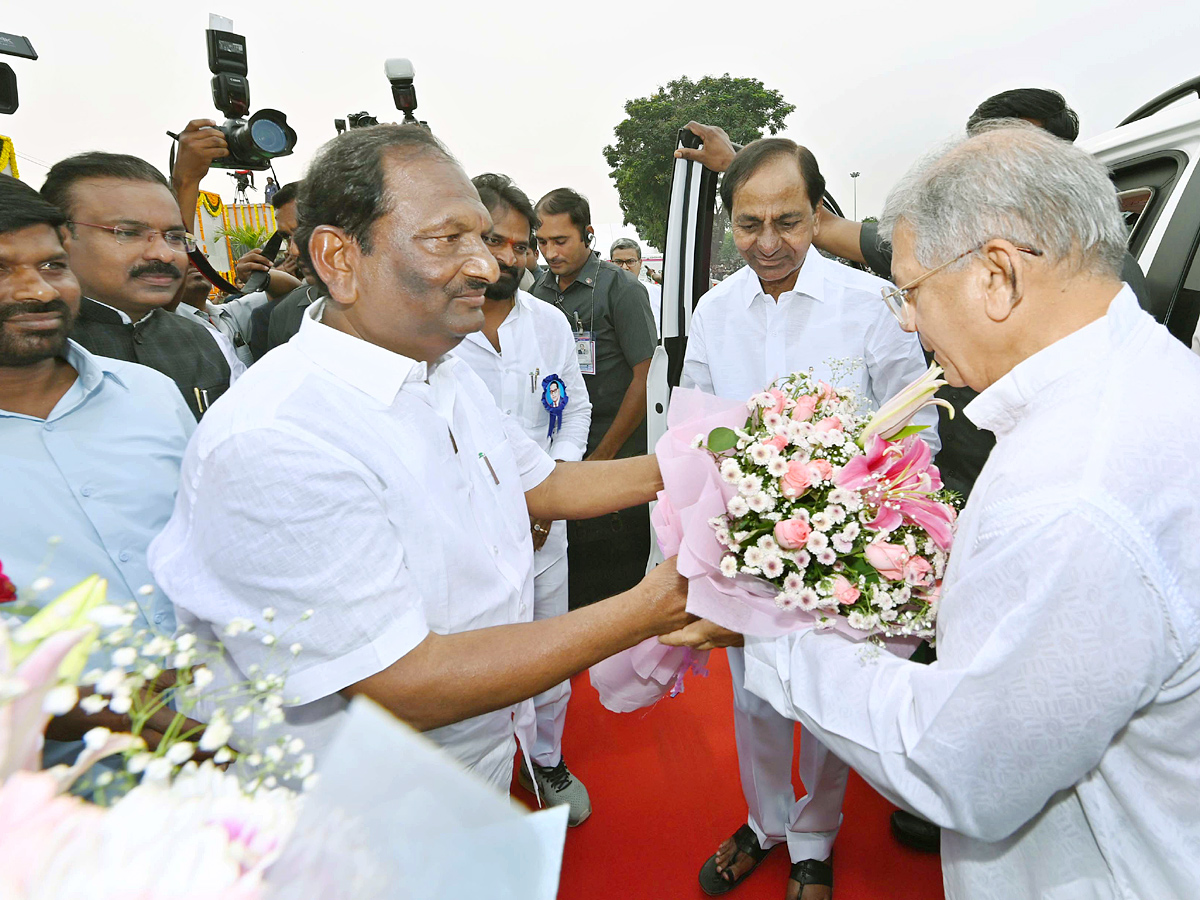 CM KCR Inaugurated Ambedkar Statue At Tank Bund Photos - Sakshi28