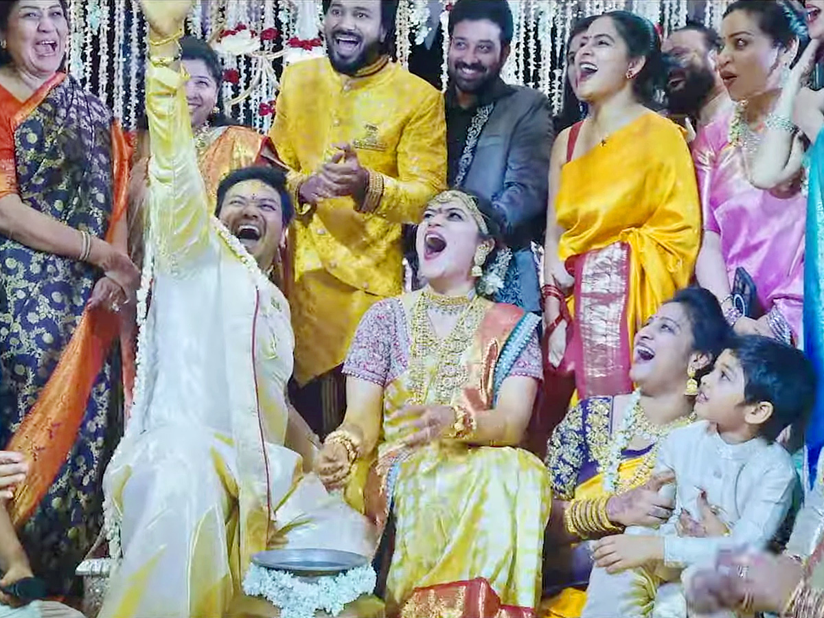 Manchu Manoj and Mounika Reddy Wedding Pics - Sakshi24