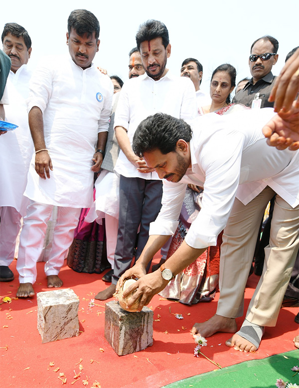 CM YS Jagan Srikakulam Tour To Initiating Development Works, Photos Gallery Inside - Sakshi10